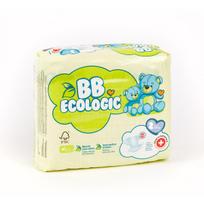 Ekologiškos sauskelnės BB ECOLOGIC 2 (3-6 kg), 32 vnt.