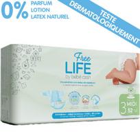 Sauskelnės Free Life Midi 3 dydis, 4–9 kg, 52 vnt.