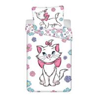 Vaikiškas patalynės komplektas Disney Marie Floral, 140×200, 2 dalių