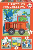 Educa - Puzzle - 6-9-12-16 Rescue Patrol (80-17144)