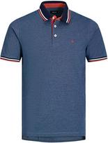 JACK & JONES vyriški polo marškinėliai 12143859*03 12143859*04, mėlyna/raudona