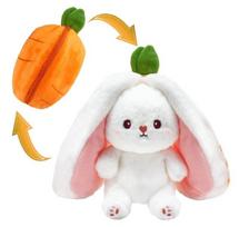 Išverčiamas pliušinis zuikis - morka MalPlay, 23 cm