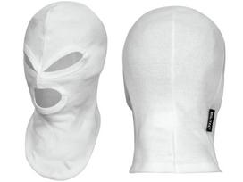 Balaclava su šaliku, Mil-Tec, 3 skylučių, Balta
