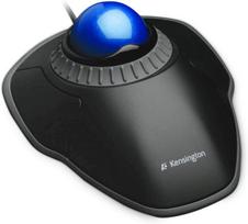 Kensington Orbit Trackball pelė su riedėjimo žiedu, mėlyna