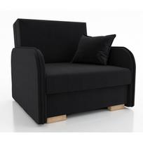 Miegamasis fotelis Bold, juoda