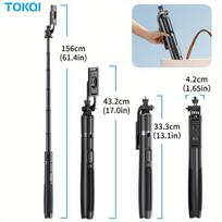 Telefono laikiklis 154.94cm Asmenukių Lazda ir Telefono Trikojis su Nuotoliniu Valdymu