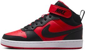 Sportiniai batai vaikams Nike Court Borough Mid 2 Black Red CD7782 602, raudoni