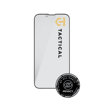 Tactical Apsauginis stiklas Shield Privacy Stealth 5D skirtas Apple iPhone 13/13 Pro/14/16e Juodas