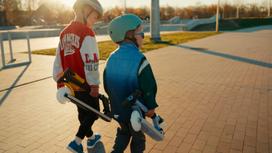 Sulankstomas dviračių paspirtukas vaikams, reguliuojamas, Lumiride LED 7 spalvos, 20 programų, mėlynas, Sun Baby