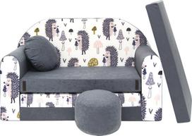 Vaikiška sofa, Welox, pilka