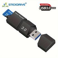 Atminties kortelė Mini SD atminties kortelė su adapteriu, USB3.0 kortelių skaitytuvas