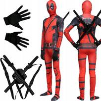 Kostiumas Deadpool, raudonas