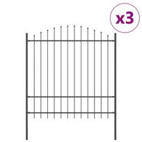vidaXL Sodo tvora 3 pcs Pilka 170 x 215 cm