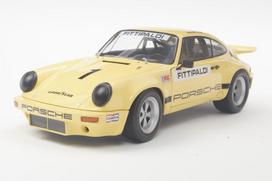 Diecast Modelis SOLIDO S1810703 PORSCHE 911 IROC YELLOW #1 FITTIPALDI 1974 1/18