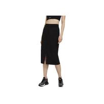 Nike Sportswear Tech Fleece Solid Split Knit Long Skirt Women skirts Black CZ8919-010 L