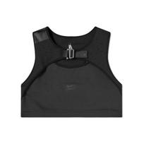 Nike X MMW Bendradarbiavimo Liemenėlė Laisvalaikio Trumpas Sportinis Topas Moteriški Apatiniai Juodas CK1544-010 XS