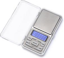 Virtuvinės svarstyklės Skaitmeninės kišeninės svarstyklės 200 x 0,01 g, su apšviestu LCD ekranu, mini skaitmeninės 200 g juvelyrinių monetų svarstyklės ir virtuvės svarstyklės