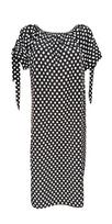 Suknelė moterims Kinga, juoda-balta, XXXL