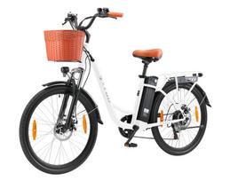 Elektrinis dviratis Ttgo YY-26ST 26'', baltas