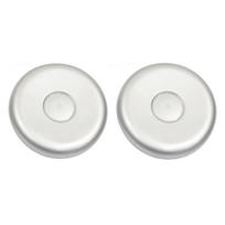2 vnt. Plastikiniai ratų centrinės dalies apdailos dangteliai Ford Transit MK6 MK7 MK8 - Priekinės ir galinės dvigubos ratų dekoratyvinės apdailos 2pcs