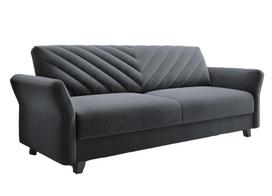 Trivietė sofa - lova Rona, pilka