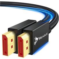 DISPLAYPORT 2.1 DP 8K 120Hz 4K 320Hz 240Hz FREESYNC GSYNC 80Gbps 2M kabelis