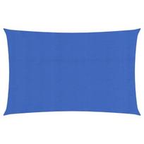 vidaXL Burė nuo saulės, mėlynos spalvos, 3x6m, HDPE, 160g/m²