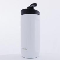 Termo puodelis Dr.Bacty Notus 360 ml 2-in-1 - baltas