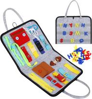 Mokomoji sensorinė lenta mažiems vaikams ARANEE Busy Board