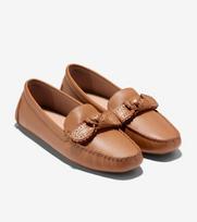 Moteriški bateliai Cole Haan Bellport Bow Driver, Rudi