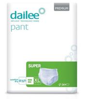 Sauskelnės suaugusiems Dailee Pant Premium Super XL, 14 vnt.