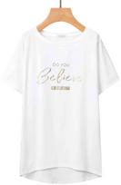 Glo Story Palaidinė Moterims White WPO 4595/WHITE WPO 4595/WHITE/S-M, S/M