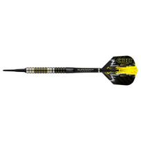 Smiginio strėlytės Harrows Chizzy 90% Softip, 3 vnt., juodos, auksinės spalvos, 20 g