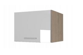 Pakabinama spintelė Liveo Modena MD6, 50 cm, balta/ruda