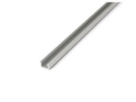Aliuminio profilis X LED juostelėms - sidabrinis anoduotas - 1 m