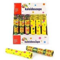Kaleidoskopas, 20cm, geltonas