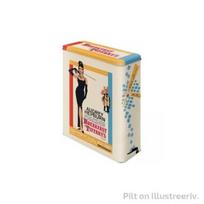 Metalinė skardinė / XL / Breakfast at Tiffany´s Audrey Hepburn, 4 литра