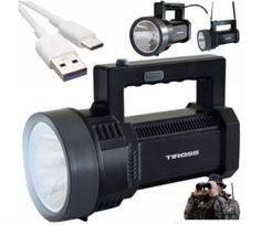 Tiross TS2255 įkraunamas per USB-C žibintas su rankena. 180 lumenų.
