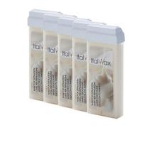Kasetinis vaskas Italwax White chocolate, 100ml x5