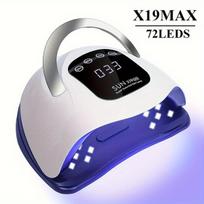 SUN X19 MAX UV LED Nagų Lempa, 72 LED.