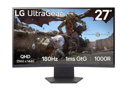 Monitorius LG UltraGear 27GS60QC-B 27 in VA QHD 2560x1440 180 Hz