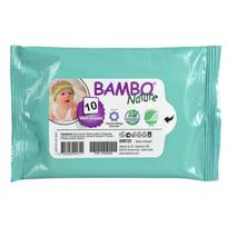 Drėgnos kūdikių servetėlės Bambo Nature, 10 vnt.