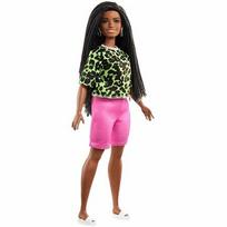 Lėlė Barbie Fashionistas 144 Long Brunette Braids with Neon Green