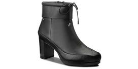 "Clarks London" moteriški lietaus juodos odos neperšlampami batai 39, 39