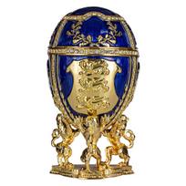 Faberge stiliaus estiškas kiaušinis, įvairiaspalvis