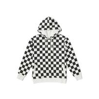 Vans langeliu su gobtuvu džemperis moteriškas džemperis Juoda Balta VN000BYUC61 XL