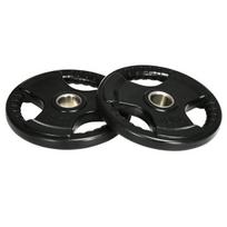 Štangos svorių rinkinys, 2 vnt., "Tri-Grip", 2 x 10 kg, 5 cm