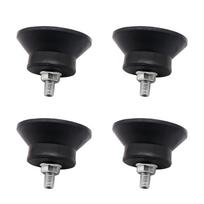4Pcs Air Compressor Foot Pad Shockproof Components AntiVibration Rubber Landing Mat Nonslip Rubber Shock Pad Cushion