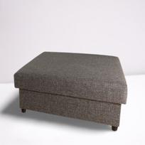 Didelis pufas Vulan, 70 cm x 70 cm, pilkas