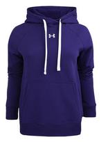 Džemperis moterims Under Armour Rival Fleece Hb Hoodie 1356317 468, mėlynas